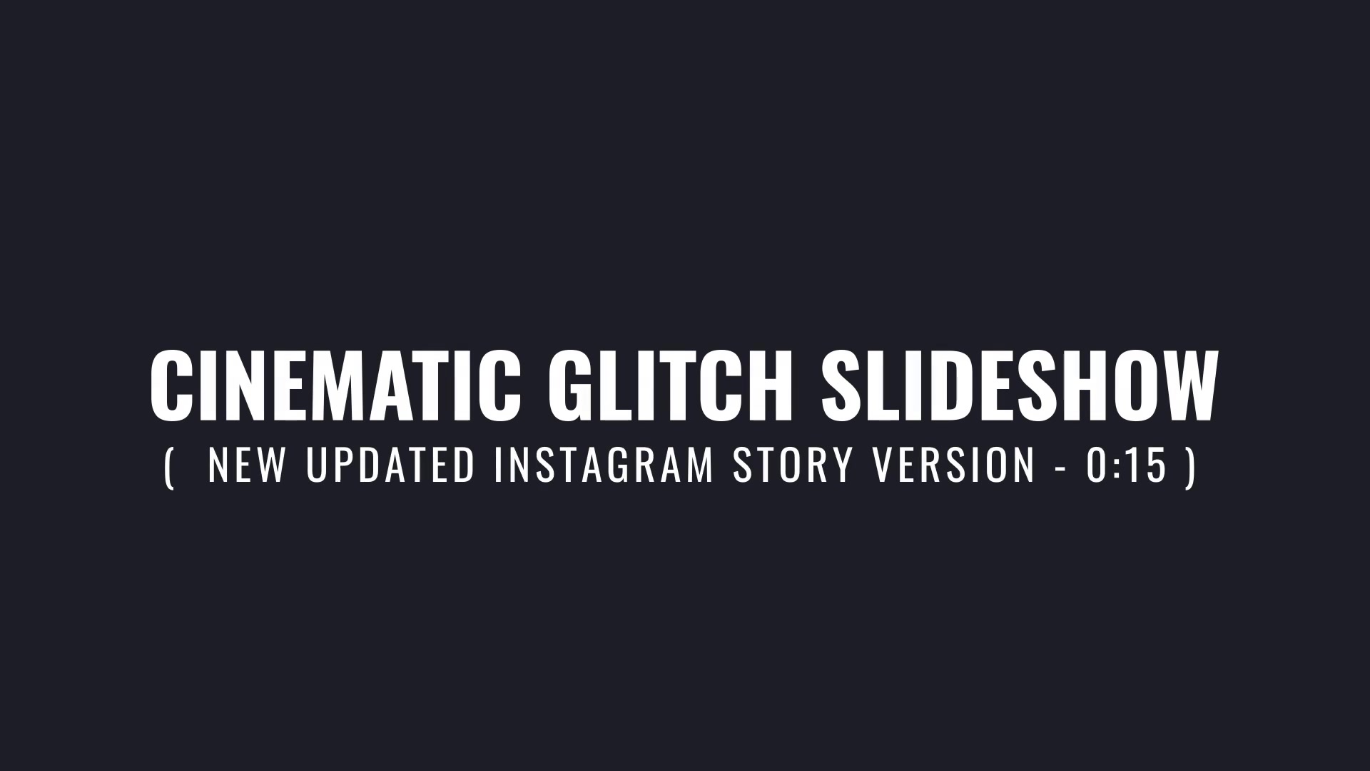 Cinematic Glitch Slideshow Videohive 38188964 Premiere Pro Image 11