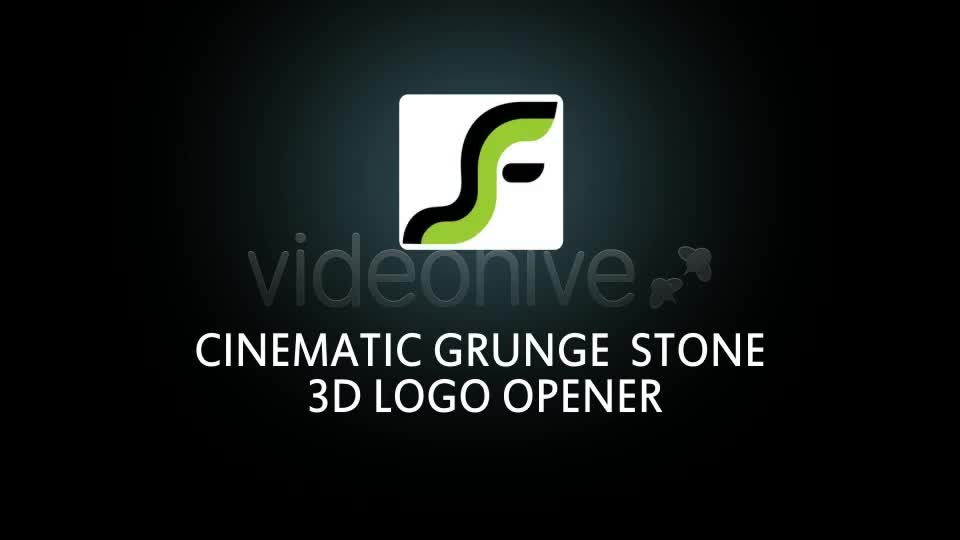 Cinematic Grunge Stone 3D Logo Opener - Download Videohive 2509275