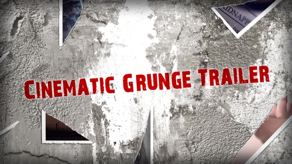 Cinematic Grunge Trailer - Download Videohive 7646133