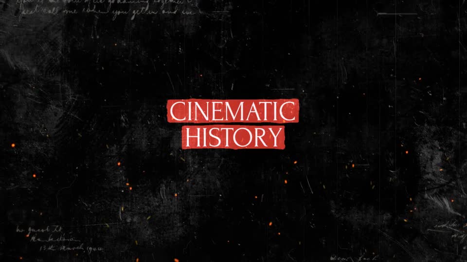 Cinematic History Videohive 22999582 After Effects Image 1