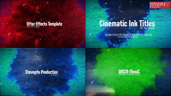 Cinematic Ink Titles - Download 18673814 Videohive