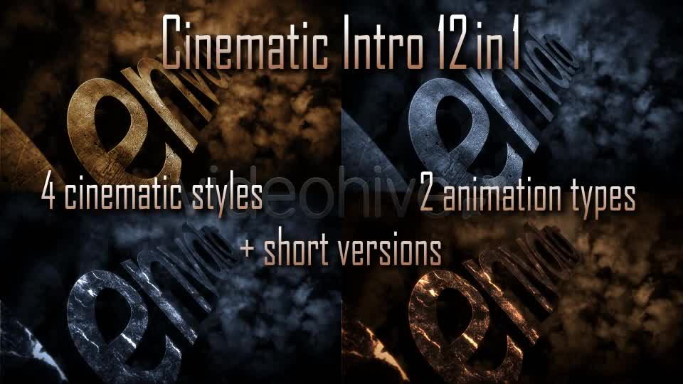 Cinematic Intro 12in1 - Download Videohive 2866170