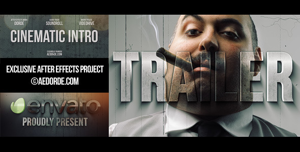 Cinematic Intro / Action Movie Trailer - Download Videohive 6330513