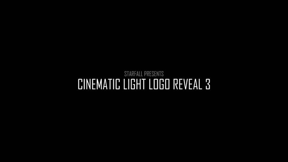 Cinematic Light Logo Reveal 3 Videohive 24942255 After Effects Image 1