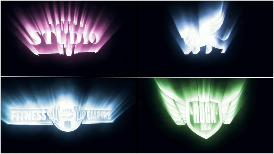 Cinematic Light Rays Logo v3 - Download Videohive 22040240