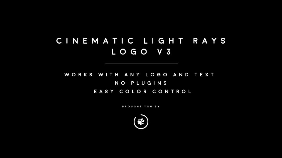 Cinematic Light Rays Logo v3 - Download Videohive 22040240