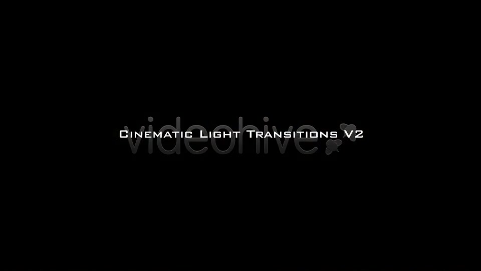 Cinematic Light Transitions V2 10 pack - Download Videohive 3156621