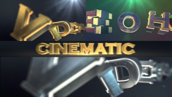 Cinematic Logo Text Reveal - Download Videohive 17646404
