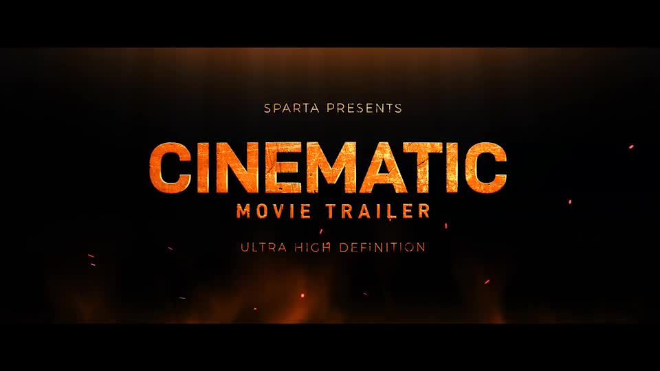 Cinematic Modular Trailer Montage 2 Videohive 21664631 After Effects Image 1