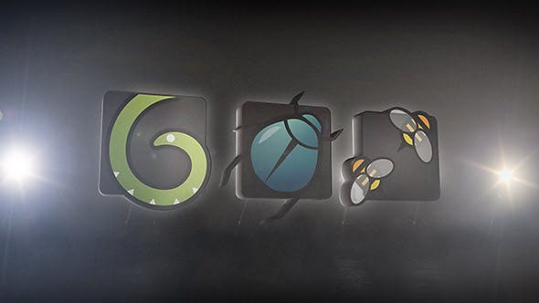 Cinematic Movie Lights Logo Reveal - 14787592 Download Videohive