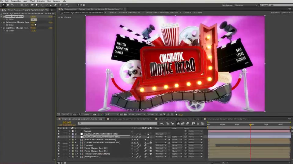 Cinematic Movie Logo Reveal bundle Videohive 19601500 After Effects Image 11