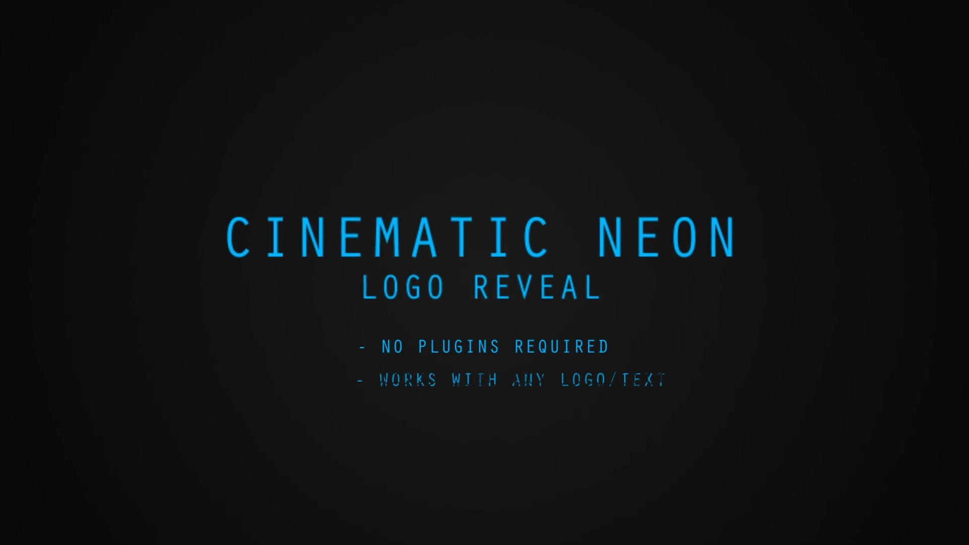 Cinematic Neon Logo - Download Videohive 19387409