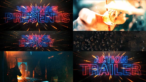 Cinematic Neon Trailer Teaser - 28756881 Download Videohive