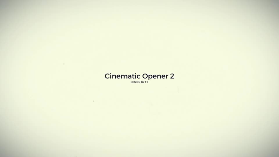 Cinematic Opener 2 - Download Videohive 16345806