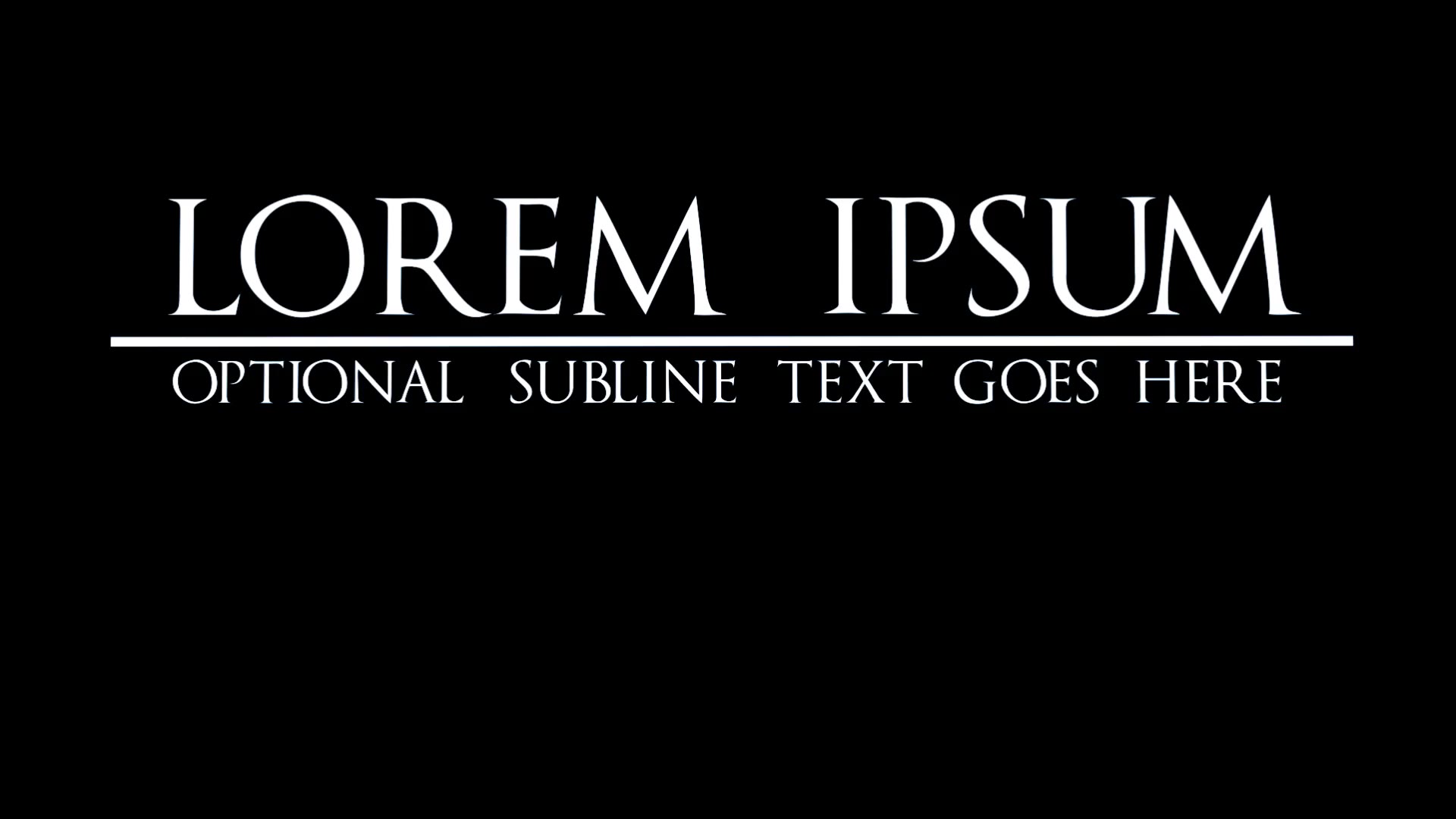 Cinematic Opener Lorem Ipsum (Mogrt) Videohive 24231570 Premiere Pro Image 5