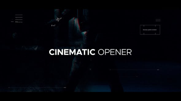Cinematic Opener - Videohive Download 23179262