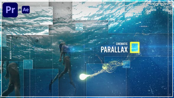Cinematic Parallax Slideshow - Videohive Download 35019686
