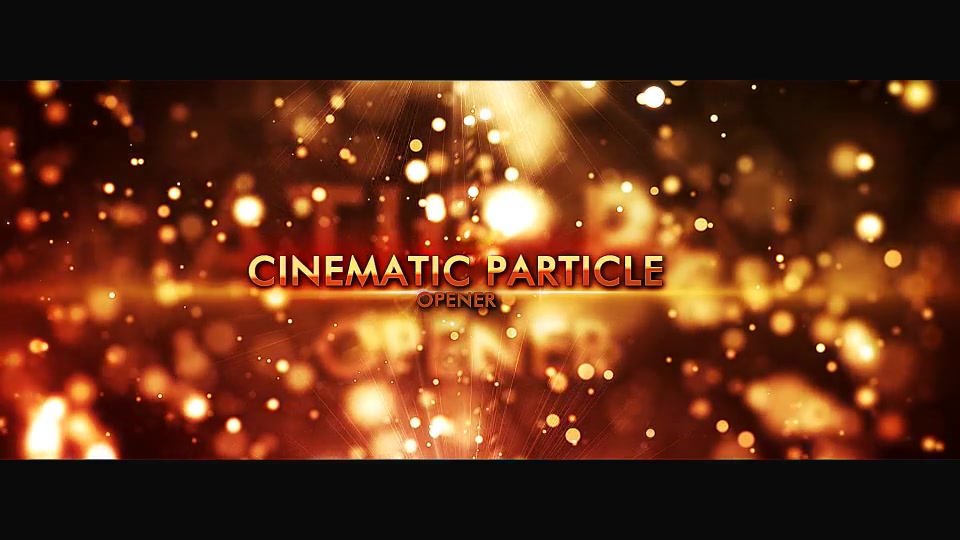 Cinematic Particle Opener Videohive 8568285 After Effects Image 11