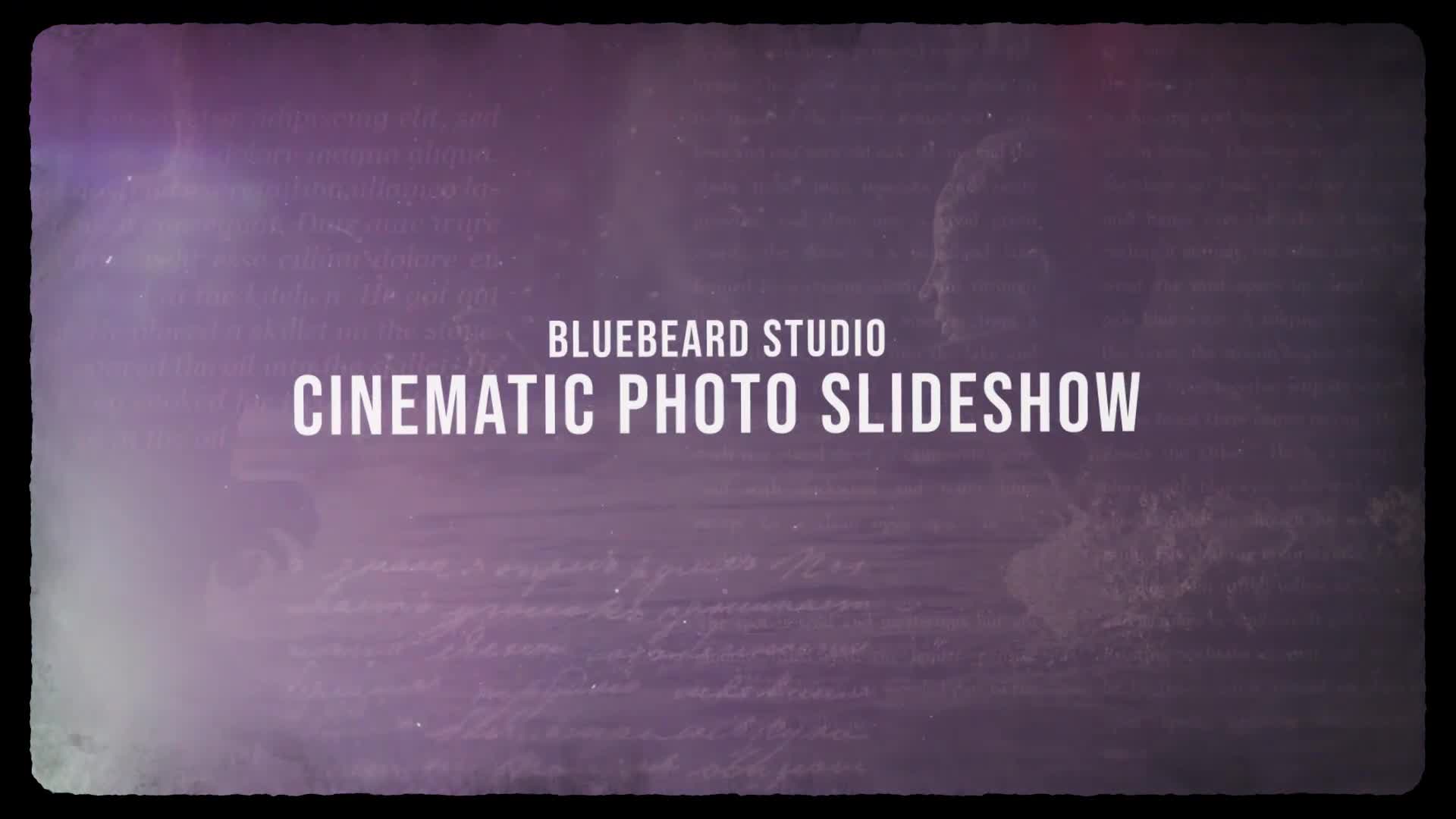 Cinematic Photo Slideshow Videohive 48215546 After Effects Image 1