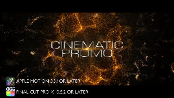 Cinematic Promo Apple Motion - 33862174 Download Videohive