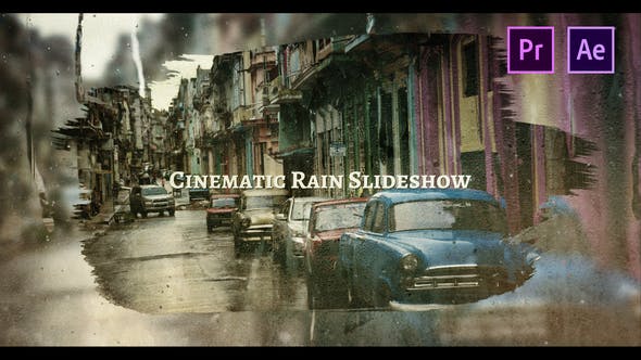 Cinematic Rain Slideshow - Download Videohive 26301491