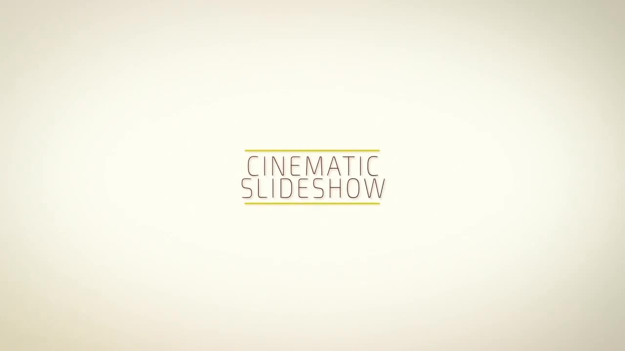 Cinematic Slideshow - Download Videohive 18177378