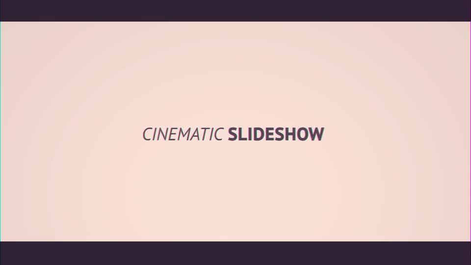 Cinematic Slideshow - Download Videohive 19056922
