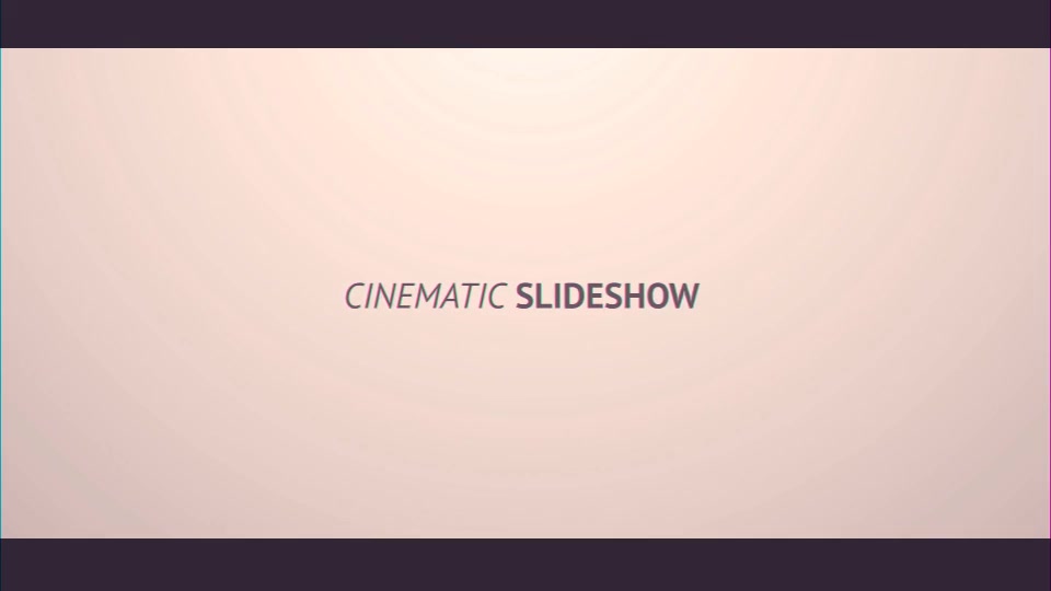 Cinematic Slideshow - Download Videohive 19056922