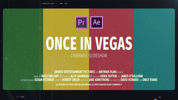 Cinematic Slideshow | Once In Vegas - Download 24577742 Videohive
