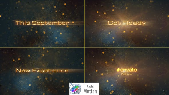 Cinematic Teaser Promo Titles Apple Motion - 28111615 Videohive Download