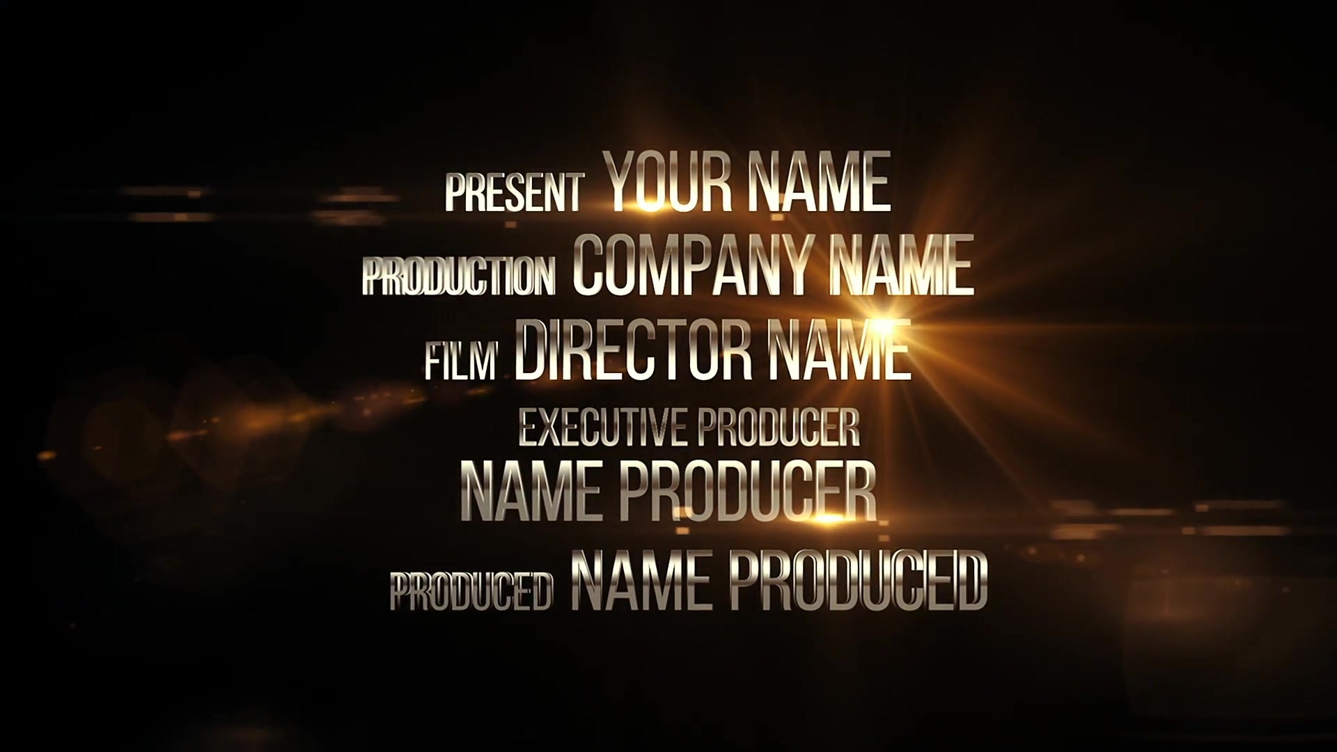 Cinematic Title Trailer Gold & Silver Videohive 23154619 After Effects Image 12