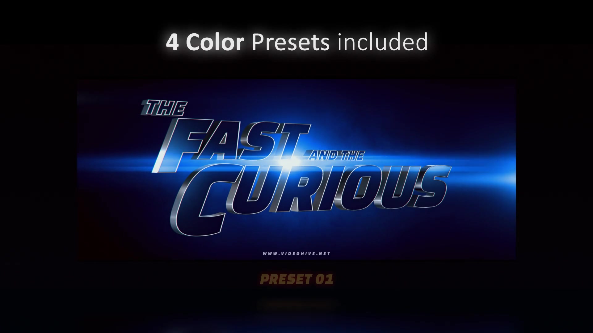 Cinematic Title Trailer_Fast and the curious Videohive 25897760 After Effects Image 5