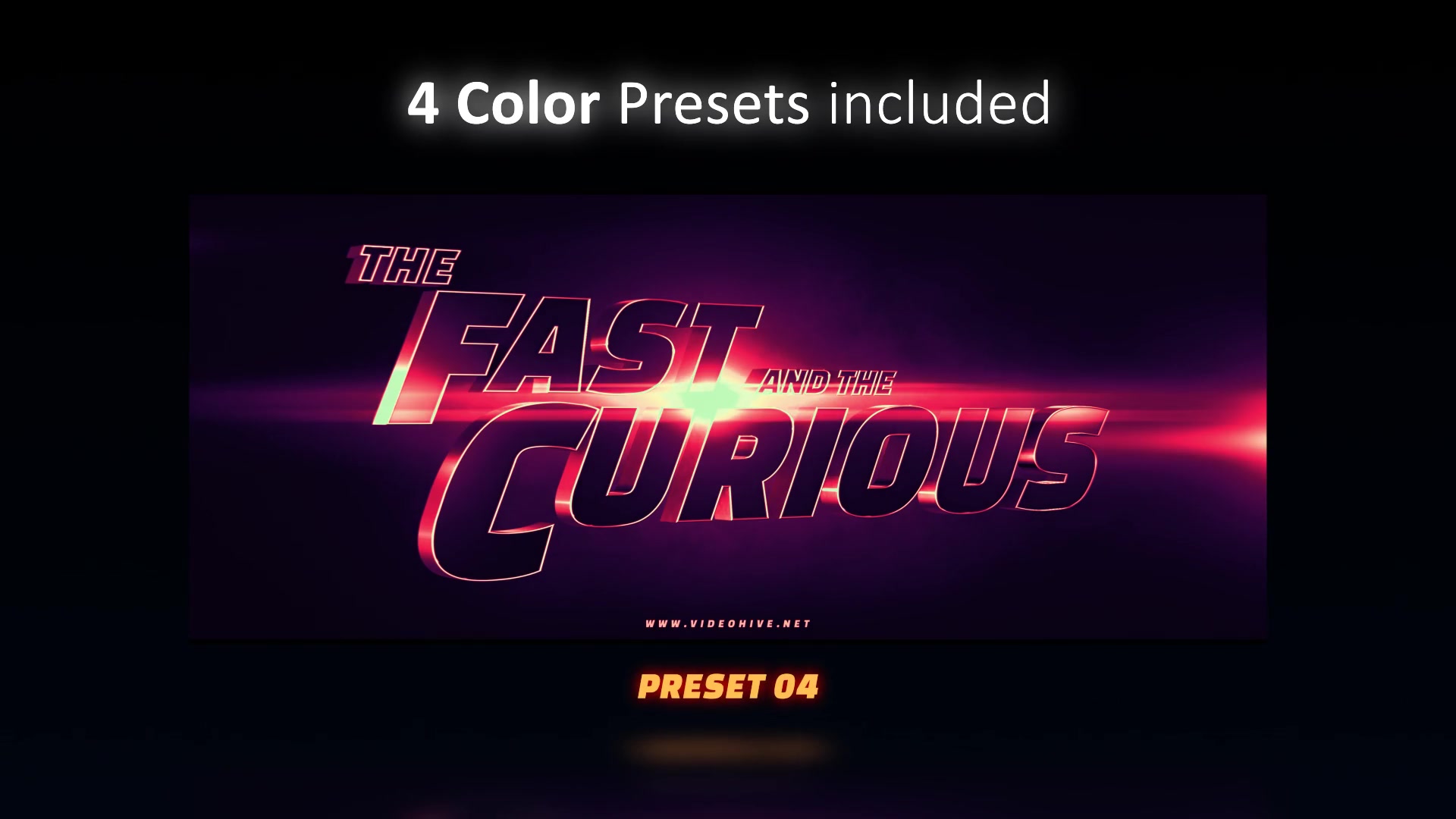 Cinematic Title Trailer_Fast and the curious Videohive 25897760 After Effects Image 6
