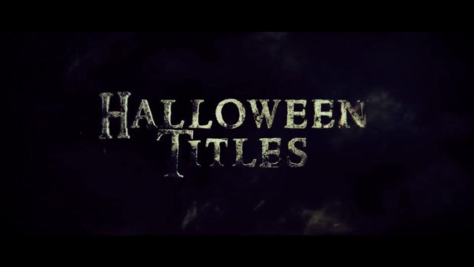 Cinematic Titles 4 Halloween Season Videohive 24890673 After Effects Image 11