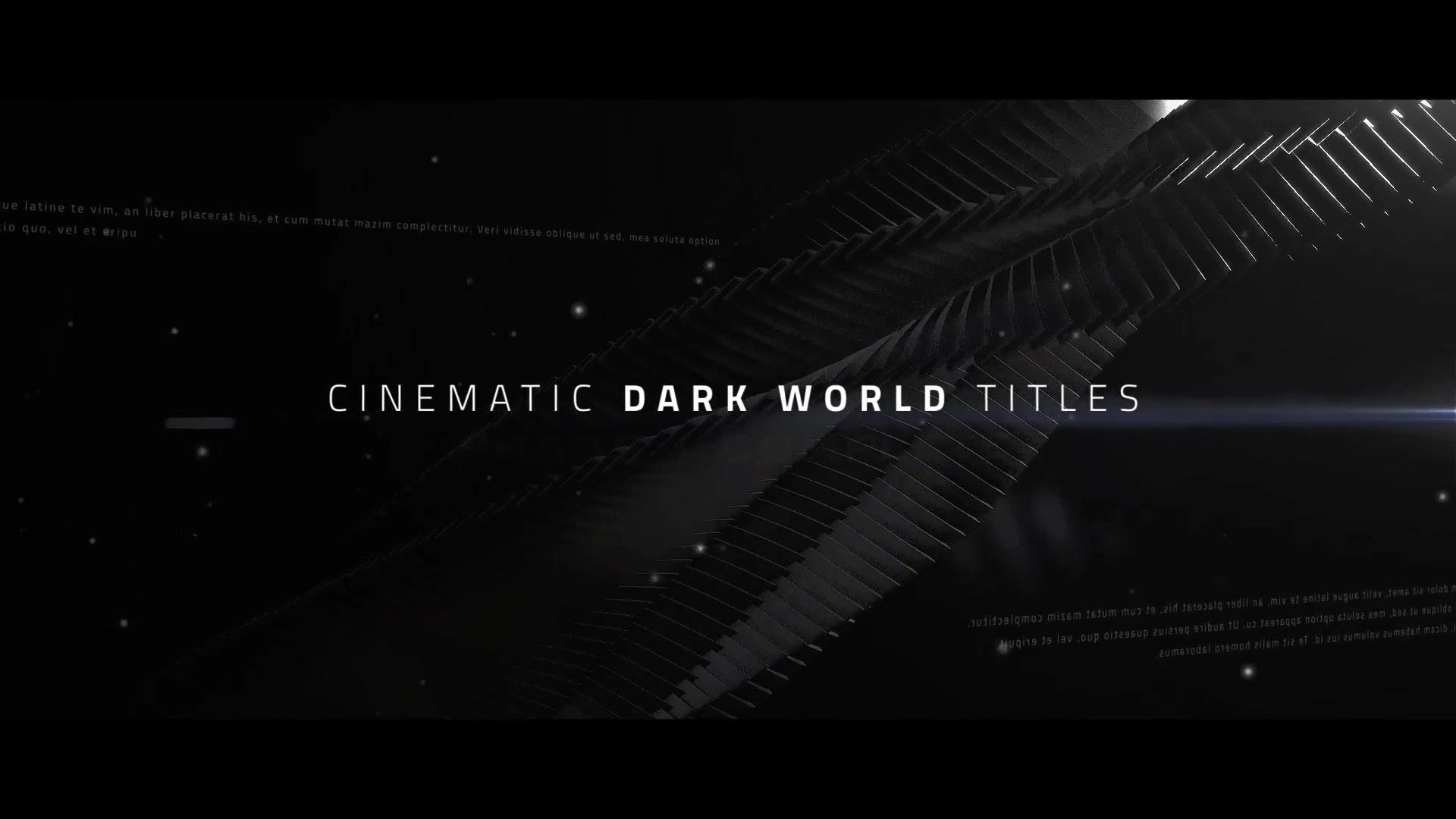 Cinematic Titles Dark World - Download Videohive 13868379