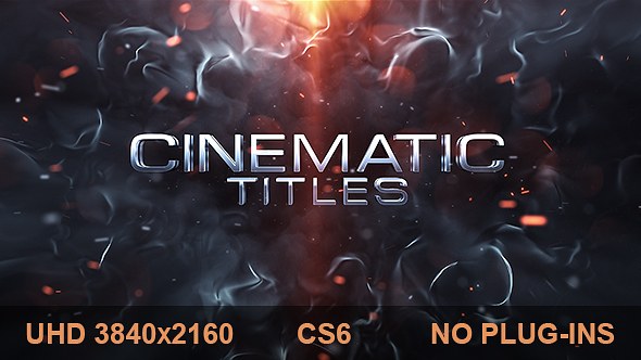 Cinematic Titles - Download Videohive 19634339