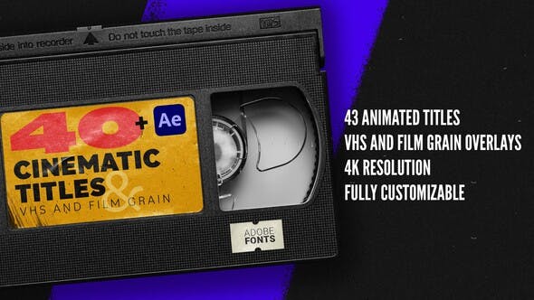 Cinematic Titles for After Effects - Videohive 35352603 Download