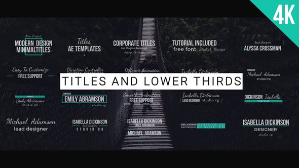 Cinematic Titles For Premiere Pro - Videohive 23606528 Download