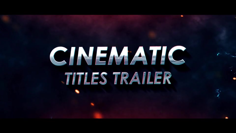 Cinematic Titles Trailer Videohive 20506195 After Effects Image 3