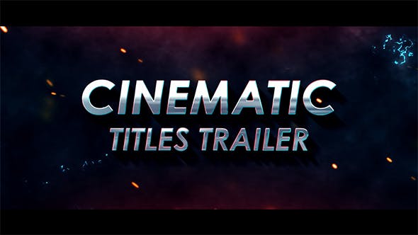 Cinematic Titles Trailer - Videohive 20506195 Download