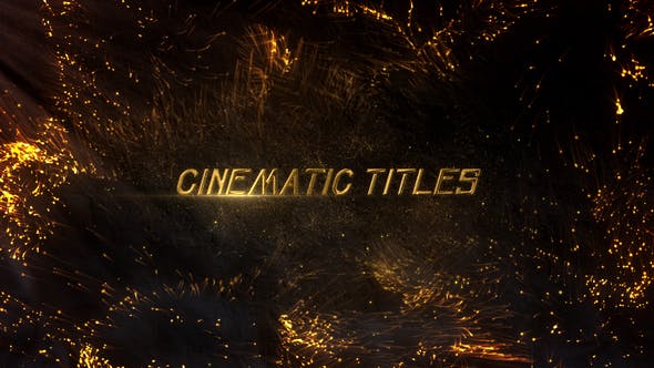 Cinematic Titles - Videohive Download 33870190