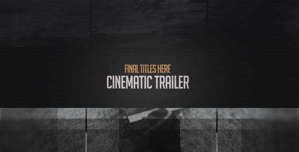Cinematic Trailer - 15133607 Videohive Download