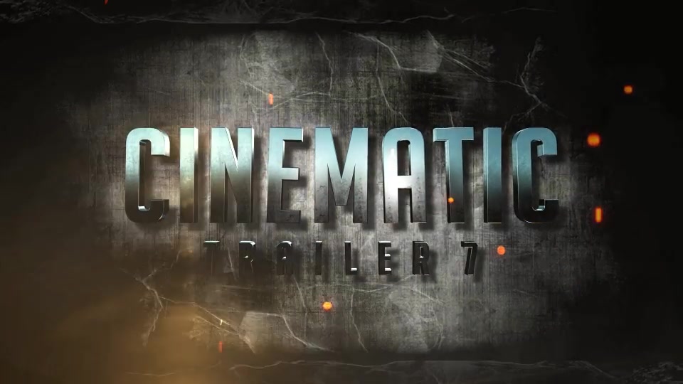 Cinematic Trailer 7 - Download Videohive 20317621