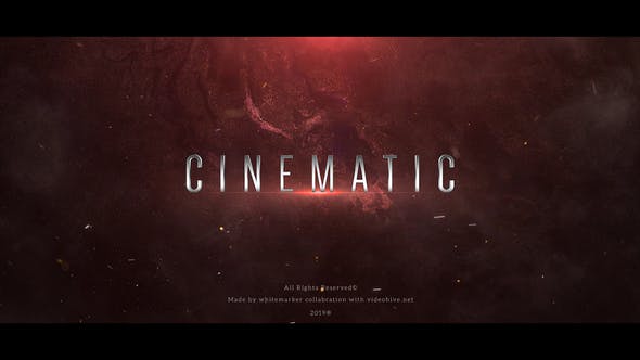 Cinematic Trailer - Download 23235902 Videohive