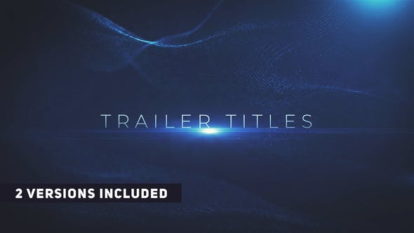 Cinematic Trailer Titles - 22682178 Videohive Download