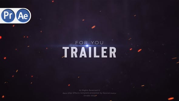 Cinematic Trailer Titles - 24971466 Download Videohive