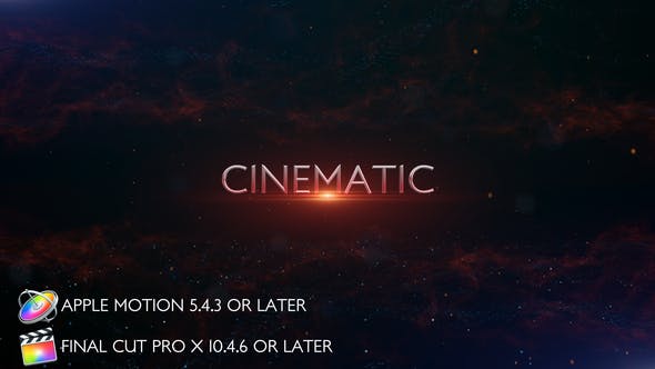 Cinematic Trailer Titles Apple Motion - 27804974 Download Videohive