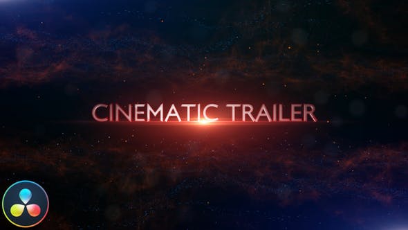 Cinematic Trailer Titles DaVinci Resolve - Videohive 33199457 Download