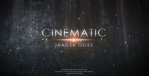 Cinematic Trailer Titles - Videohive Download 20905263