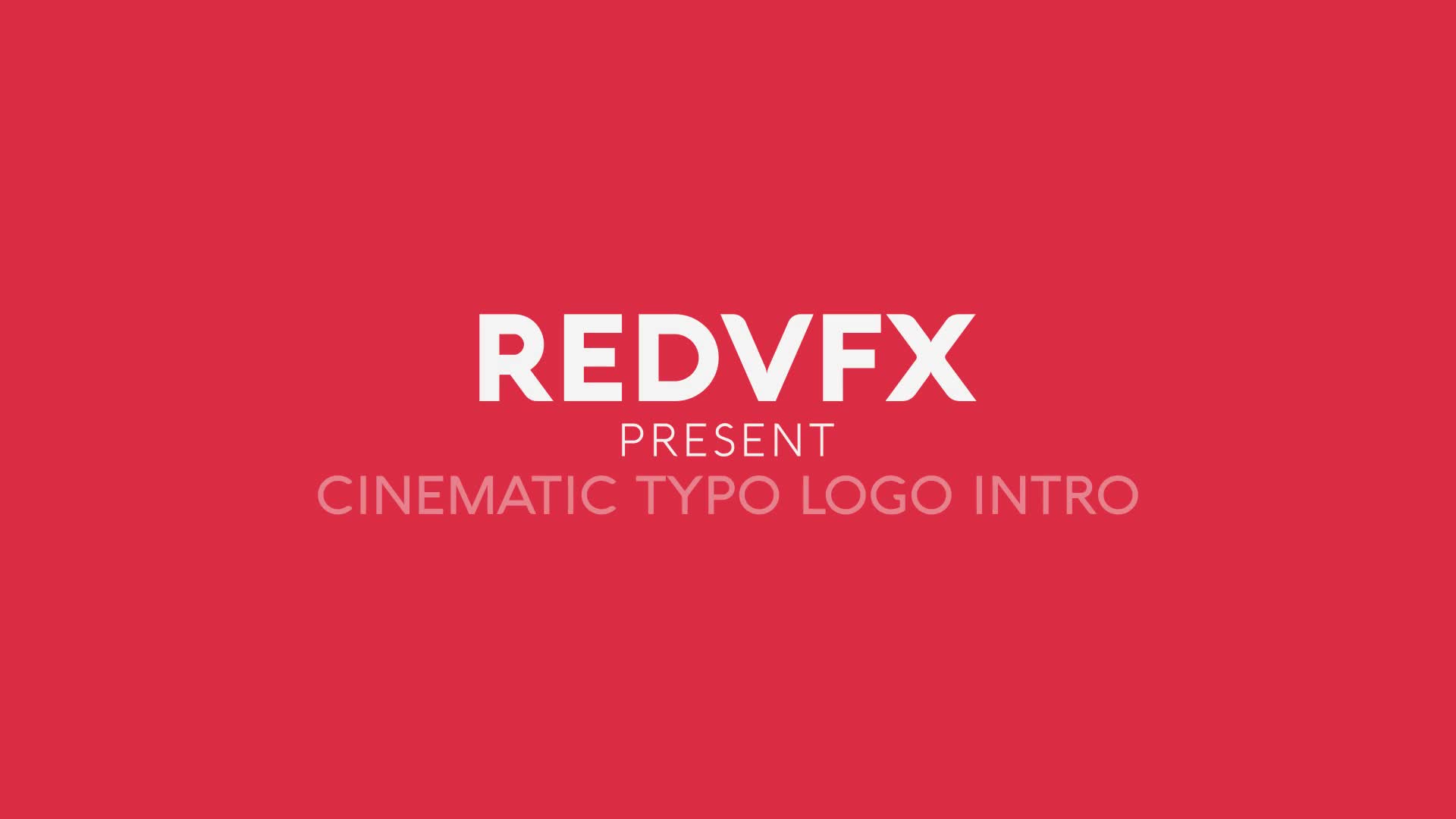 Cinematic Typo Logo Videohive 36098328 After Effects Image 1